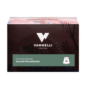 capsule specialty decaffeinato fronte vannelli coffee
