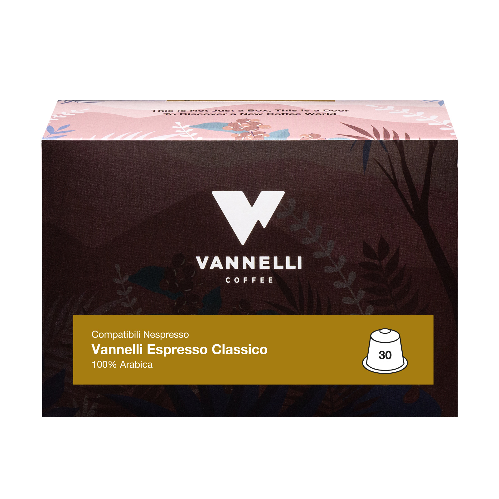 capsule compostabili classico fronte vannelli coffee